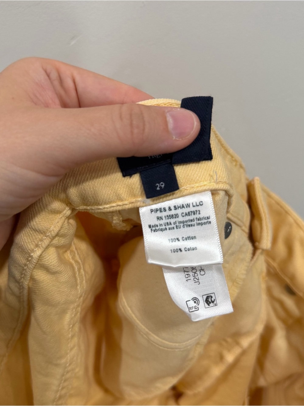Veronica Beard Taylor High Waisted Wide Leg Crop Frayed Hem Jeans Chamomile 29 - Picture 14 of 15